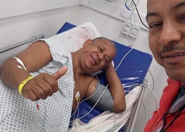 Empresário sobrevive à queda de caminhonete em ponte na BR-324 em Jacobina