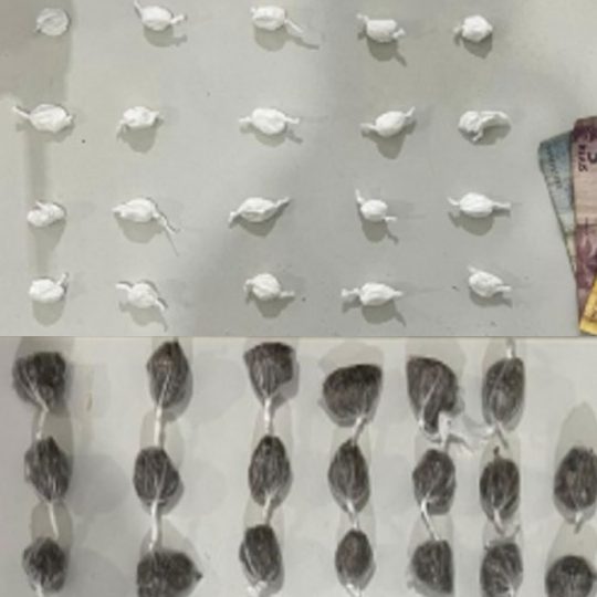 Homem é preso por tráfico de drogas em bar na cidade de Araci