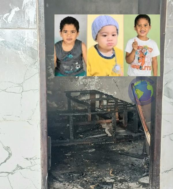Corpos de crianças mortas em incêndio em Serrinha devem ser liberados em até 15 dias