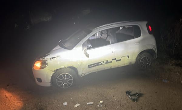 Motorista morre após carro capotar em Retirolandia
