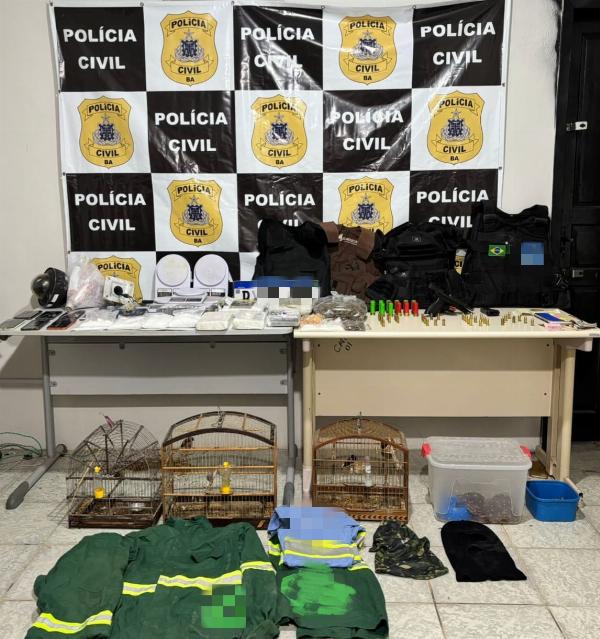 Polícia Civil prende quatro suspeitos de integrar organização criminosa em Santo Estêvão