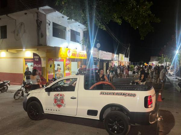 Pastelaria pega fogo após vazamento de dois botijões de gás em Conceição do Coité