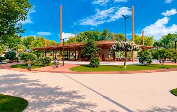 Prefeito de Serrinha apresenta projeto da nova Morena Bela; espaço terá fonte, playground e pista de caminhada
