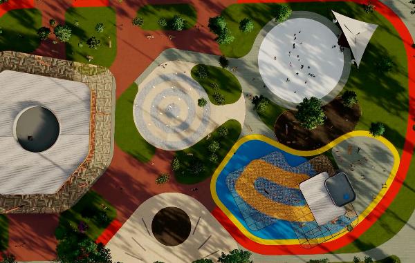 Prefeito de Serrinha apresenta projeto da nova Morena Bela; espaço terá fonte, playground e pista de caminhada
