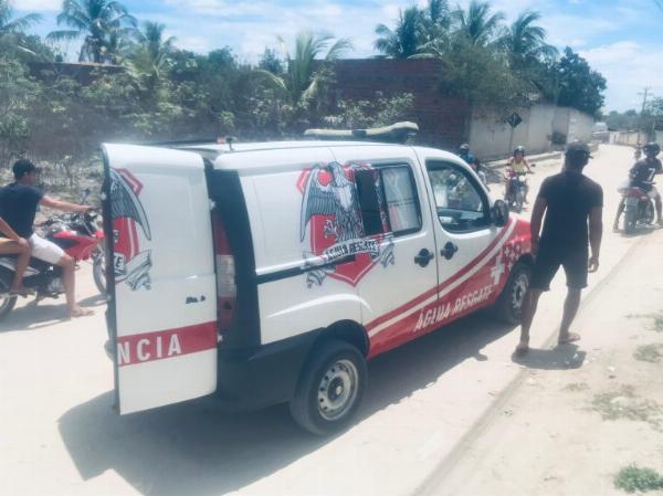 Jovem cai de cavalo e sofre laceração na cabeça em Conceição do Coité
