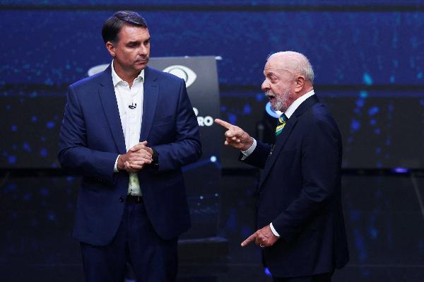 Real Time: Flávio tem 52% dos votos válidos no 2º turno; Lula, 48%
