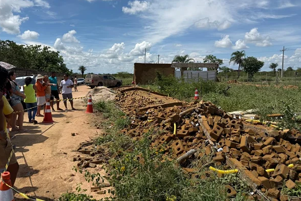Mulher morre após desabamento de muro provocado por chuvas em Capim Grosso