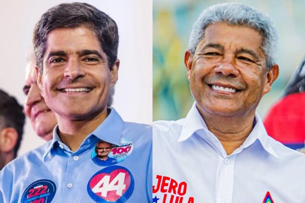 Paraná Pesquisas: disputa pelo governo se acirra e ACM Neto e Jerônimo Rodrigues empatam tecnicamente 