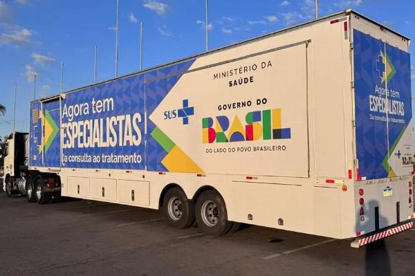 Serrinha recebe carreta do Governo Federal para ampliar atendimento à saúde da mulher