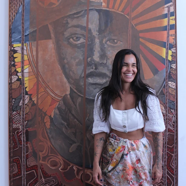 Artista de Serrinha leva referências do sertão para primeira exposição individual em Salvador