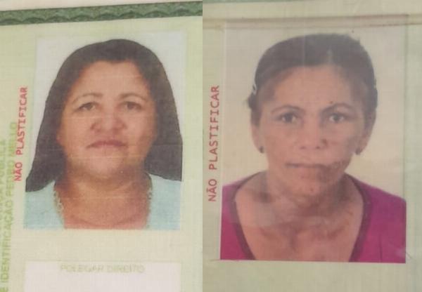 Primas de 46 e 59 anos morrem após moto ser atingida por carro na zona rural de Valente
