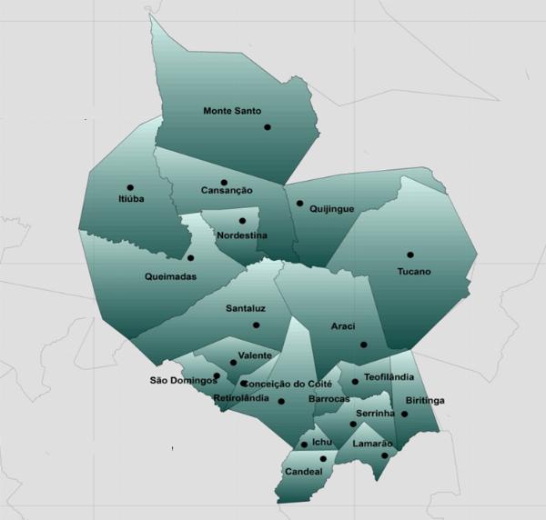 Índice Firjan: Conheça as cidades do Sisal com pior colocação no ranking de desenvolvimento