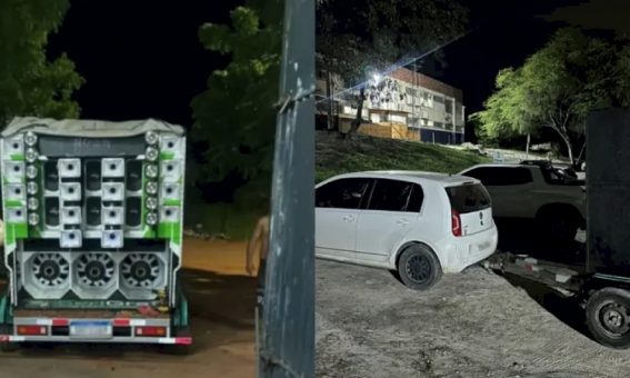Paredão de som roubado em Araci é recuperado pela PM em Capim Grosso