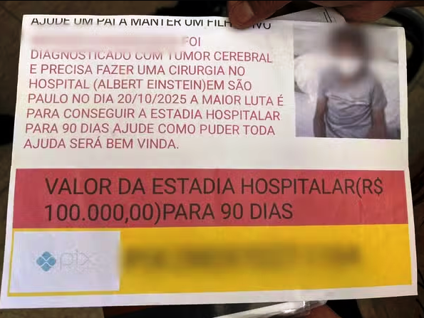 Pai é preso por inventar falso tumor no cérebro do filho para arrecadar dinheiro nas igrejas