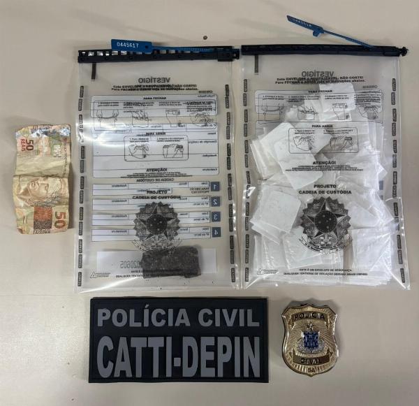 Suspeito por tráfico de drogas é preso em Euclides da Cunha