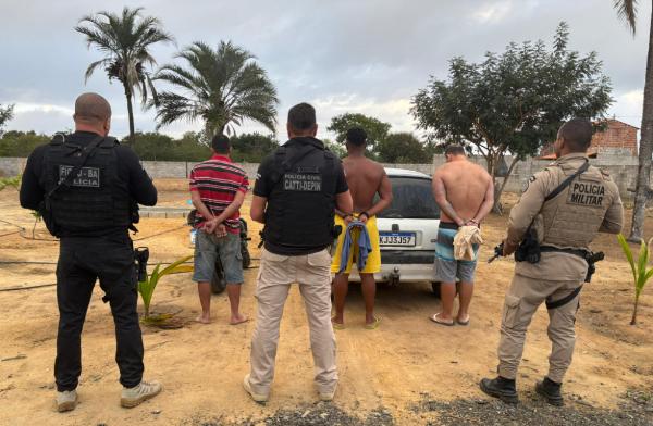 Foragidos por matar por encomenda em Minas Gerais são localizados na zona rural de Jacobina
