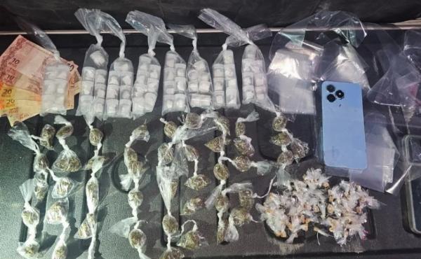 Dupla é presa por suspeita de tráfico de drogas em Conceição do Jacuípe
