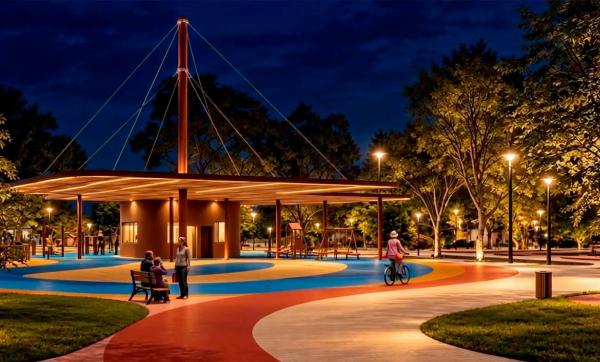 Prefeito de Serrinha apresenta projeto da nova Morena Bela; espaço terá fonte, playground e pista de caminhada