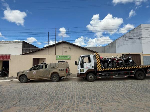 Operação apreende mais de 30 motos irregulares em cidades da região do Sisal