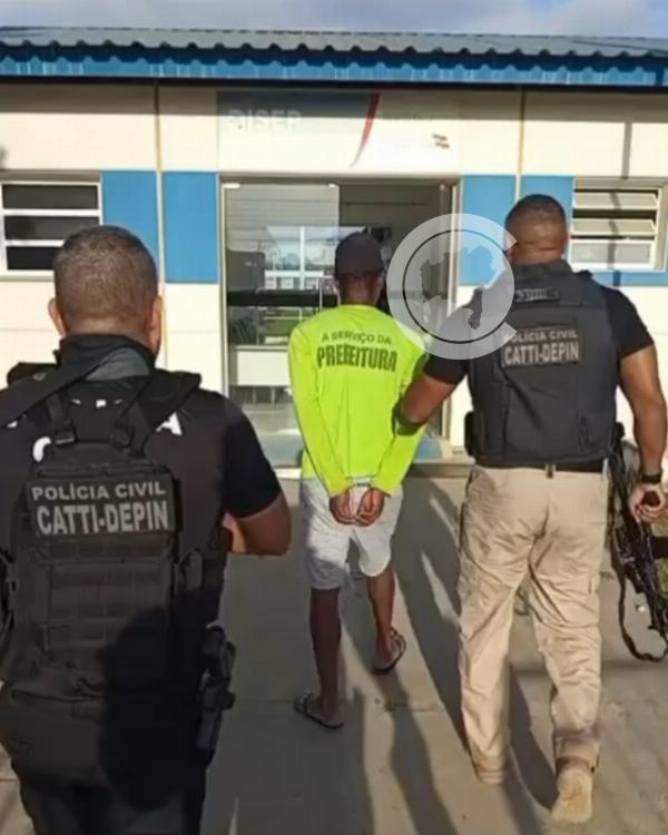 Homem suspeito de tentar estuprar mulher e puxá-la pelos cabelos é preso em Barrocas