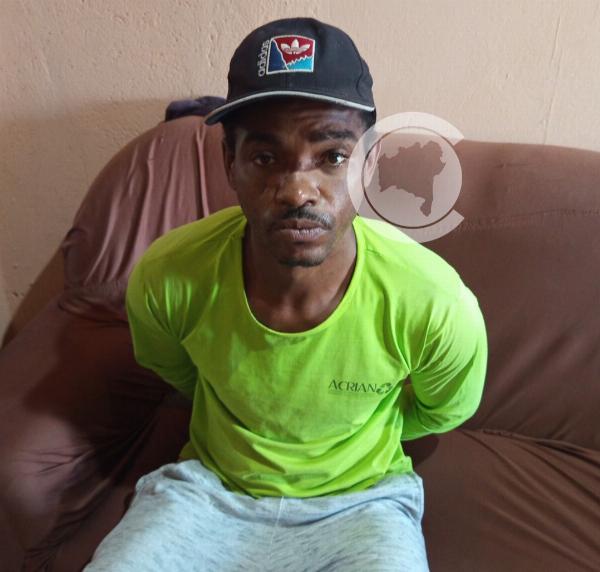 Homem suspeito de tentar estuprar mulher e puxá-la pelos cabelos é preso em Barrocas
