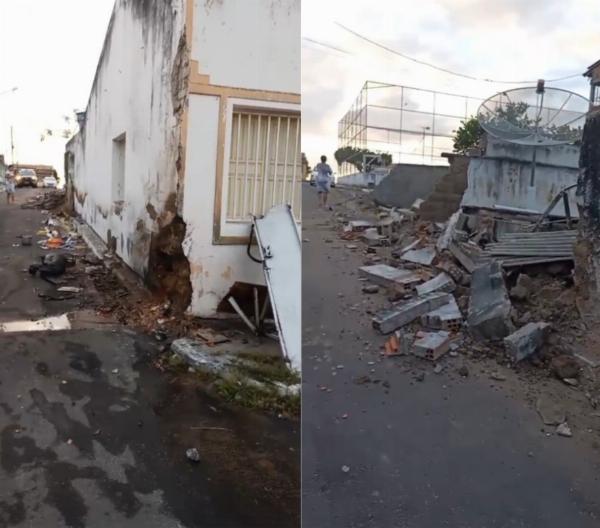 Caminhoneiro em surto invade Rafael Jambeiro e causa destruição