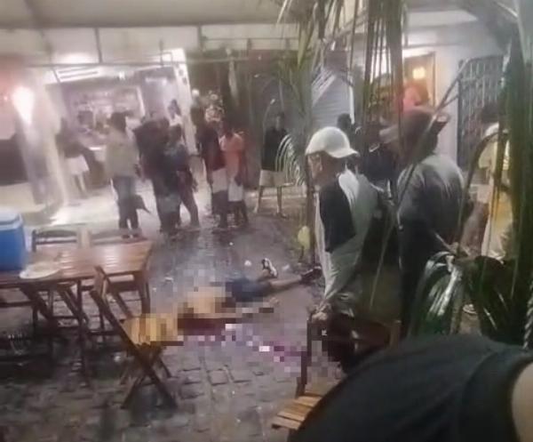 Cliente de bar é morto a tiros enquanto bebia em Santa Bárbara