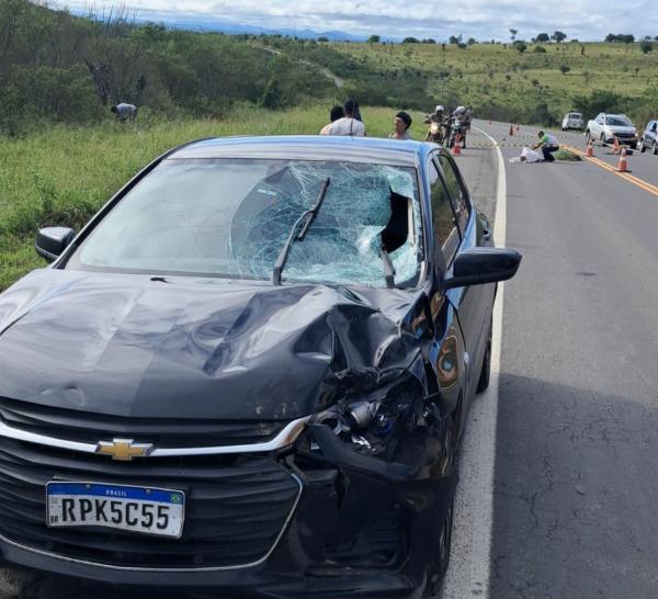 Vendedor de carnes morre atropelado ao parar para prestar socorro à motociclista em Ipirá