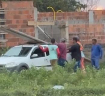 Funcionários são flagrados furtando cimento de obra do Ifba em Santo Estevão; prejuízo foi de R$ 27 mil