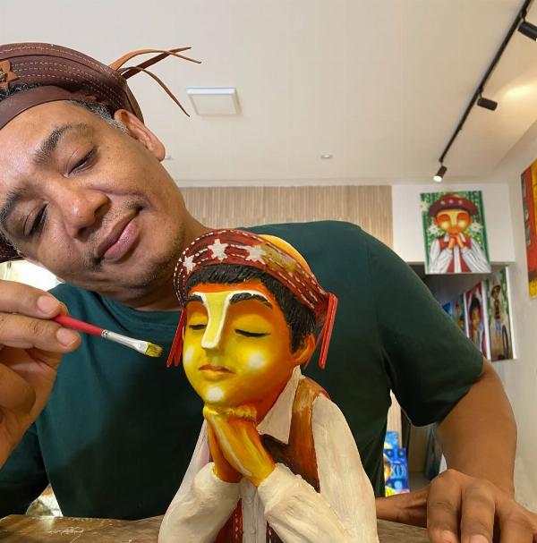Artista de Capim Grosso é premiado pela Academia Internacional de Arte Moderna de Roma