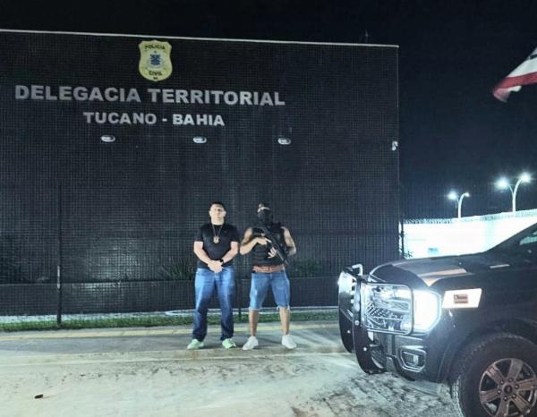 Policia Civil prende acusado de estupro de vulnerável em Tucano