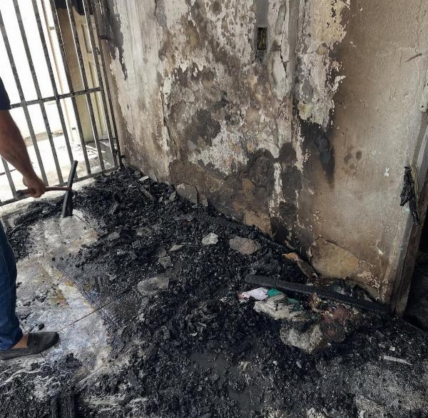 Incêndio por vazamento de botijão deixa idosa com queimaduras no rosto em Conceição do Coité
