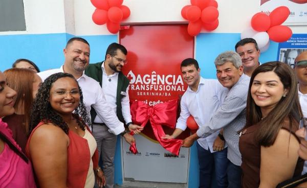Serrinha inaugura Agência Transfusional de Sangue que vai atender 19 municípios da região do sisal