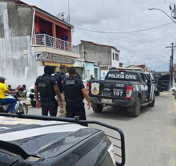 Operação da Polícia Civil prende nove suspeitos de crimes em Santaluz