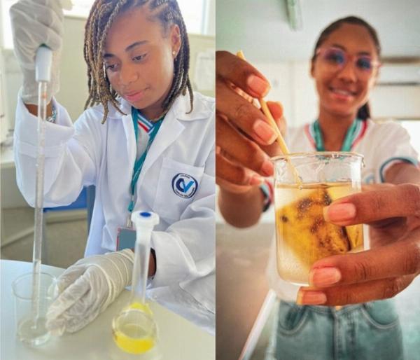 Estudantes de Santa Bárbara criam biofilme sustentável que aumenta durabilidade de alimentos