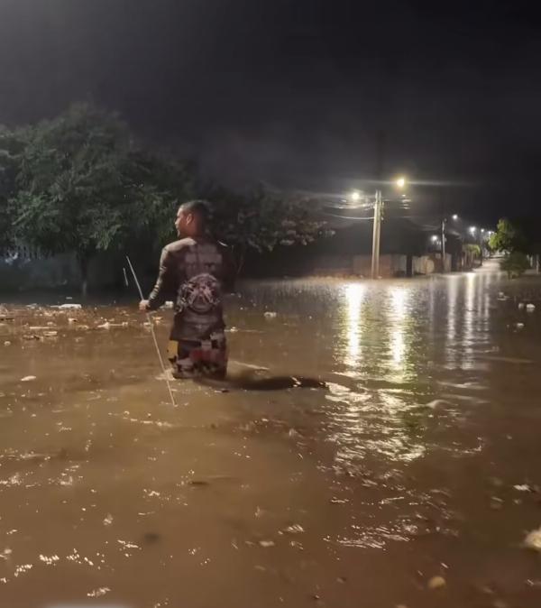 Prefeita de Araci faz apelo após fortes chuvas: 'Situação terrível'