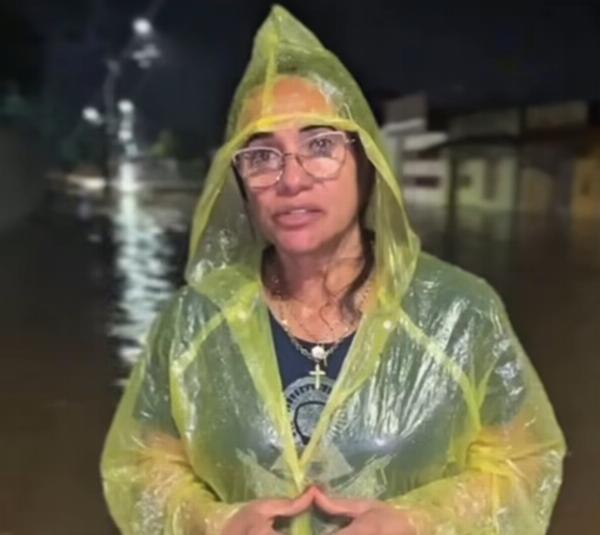 Prefeita de Araci faz apelo após fortes chuvas: 'Situação terrível'