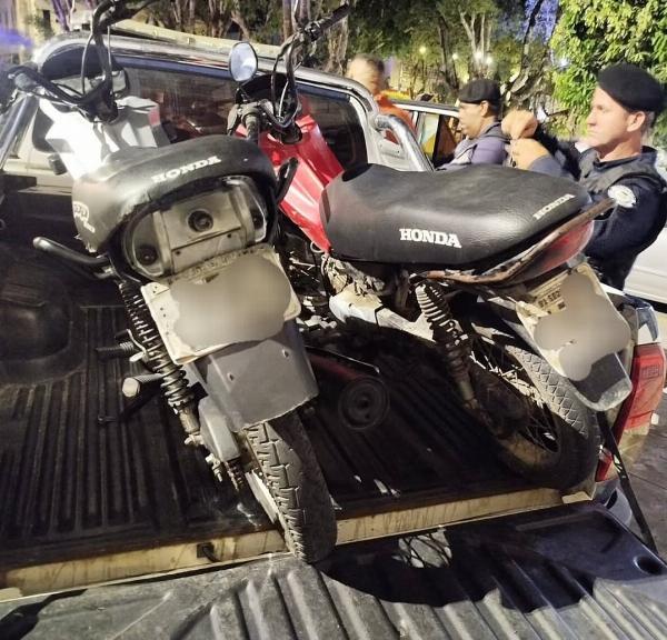 GCM e CGTT apreendem motocicletas irregulares durante ação em Serrinha