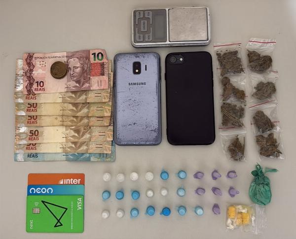 PM prende suspeito de tráfico de drogas em Irará
