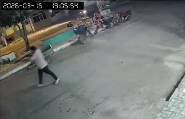 VÍDEO: Atentado a tiros deixa comerciante ferido em Itiúba