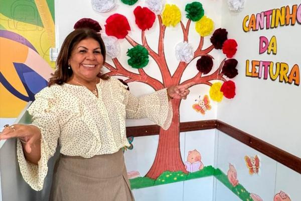 Prefeita "A Mamãe" é acusada de fraudar matrículas em Cansanção
