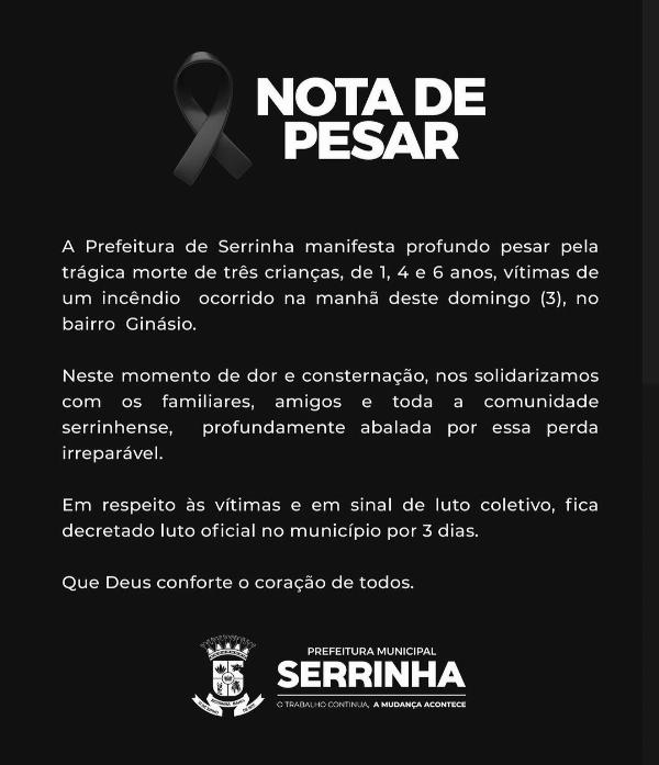 Mãe de crianças mortas em incêndio pode responder por abandono de incapaz
