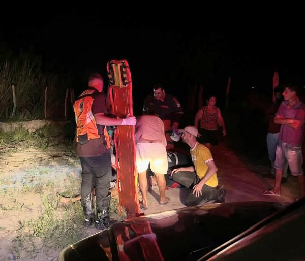 Conceição do Coité: criança fica ferida após queda de cavalo e é transferida em estado grave