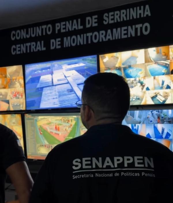 Senappen visita Conjunto Penal de Serrinha e acompanha ações da unidade