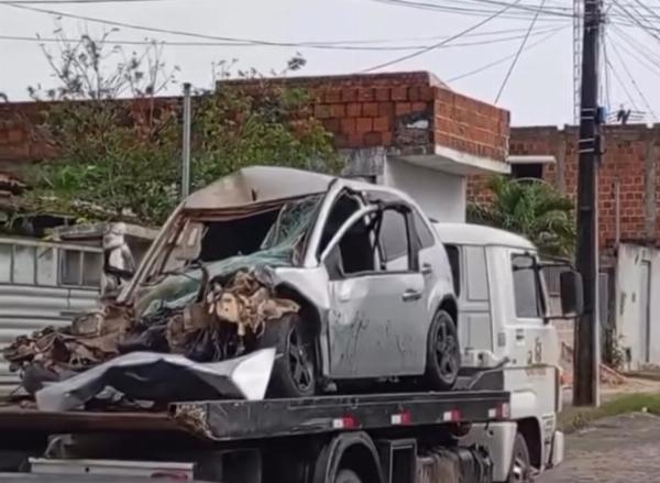 Motorista morre após colisão entre carro e ônibus em Conceição do Coité