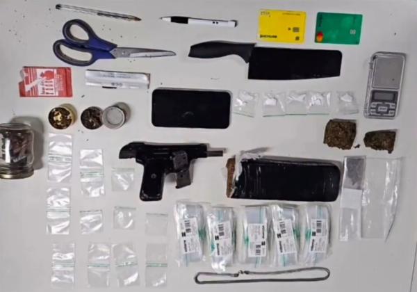Homem é preso com arma e drogas durante ação da Rondesp em Cansanção