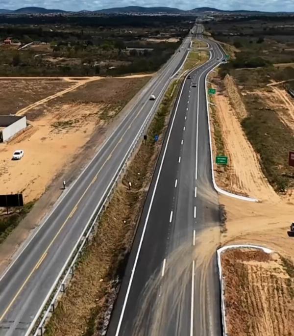 DNIT libera 10,6 km de nova pista duplicada da BR-116 entre Serrinha e Santa Bárbara