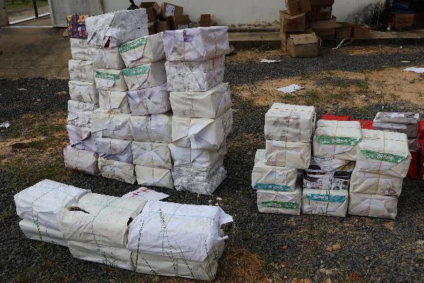 Operação contra comércio clandestino apreende 7 mil fogos em Serrinha 