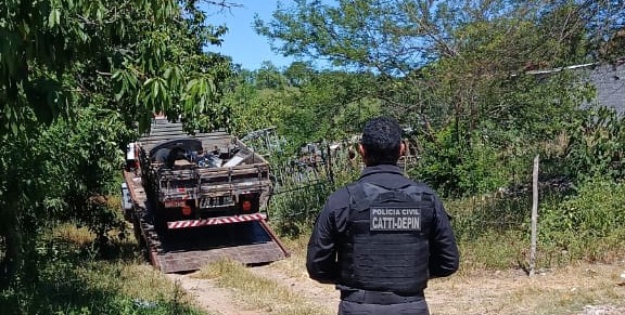 Casal é preso em flagrante pelo crime de receptação qualificada em Jacobina