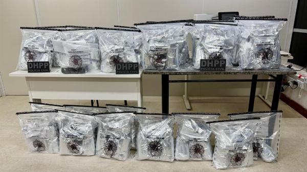 Carga de cocaína avaliada em R$ 1,2 milhão é apreendida pela Polícia Civil em Santo Estevão